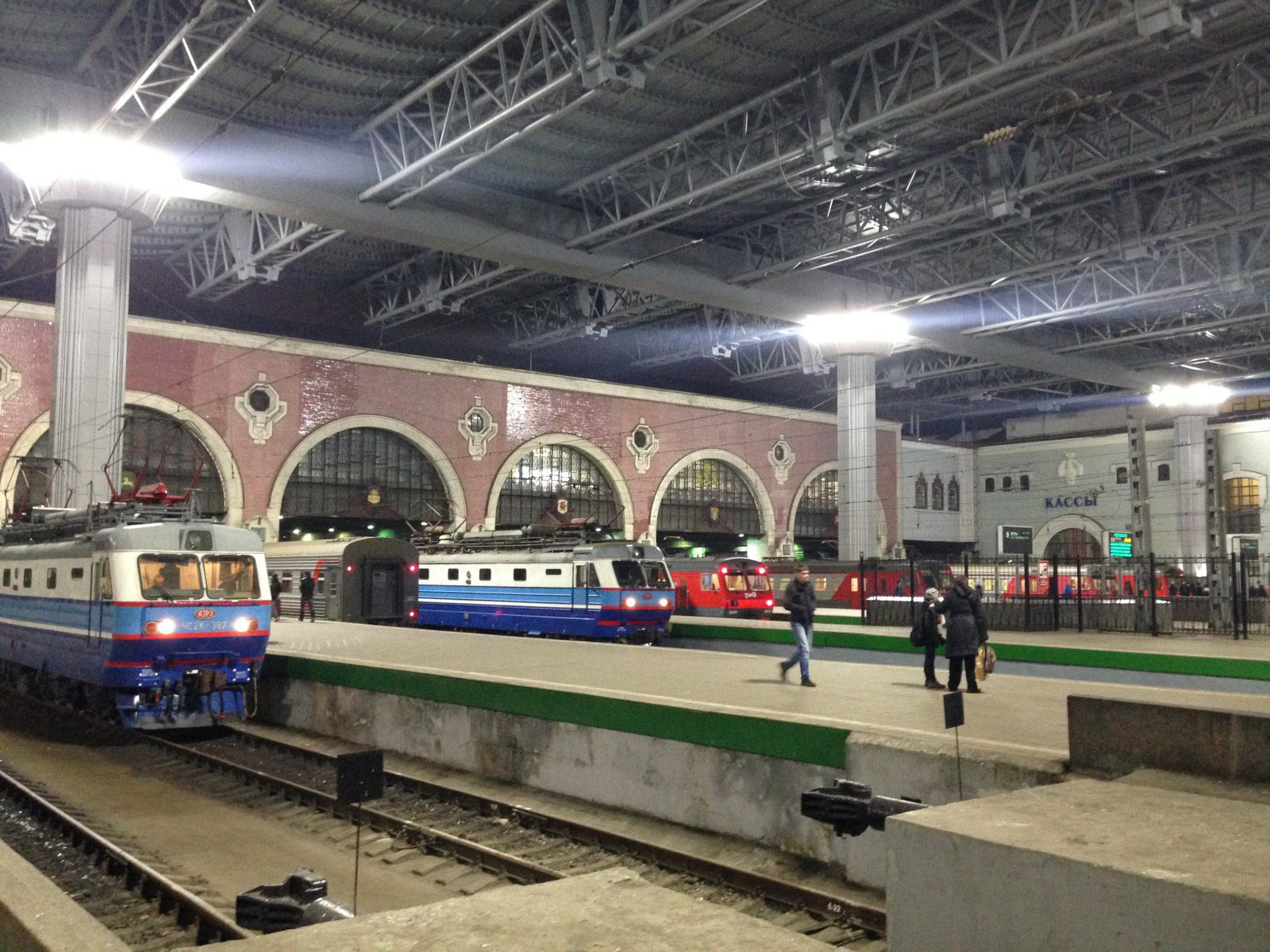 казанский вокзал в москве внутри