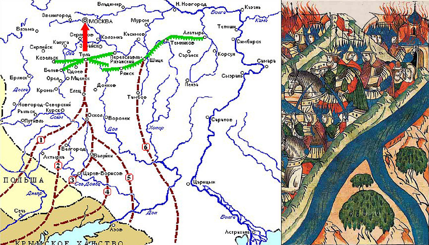 крымский поход на москву 1591