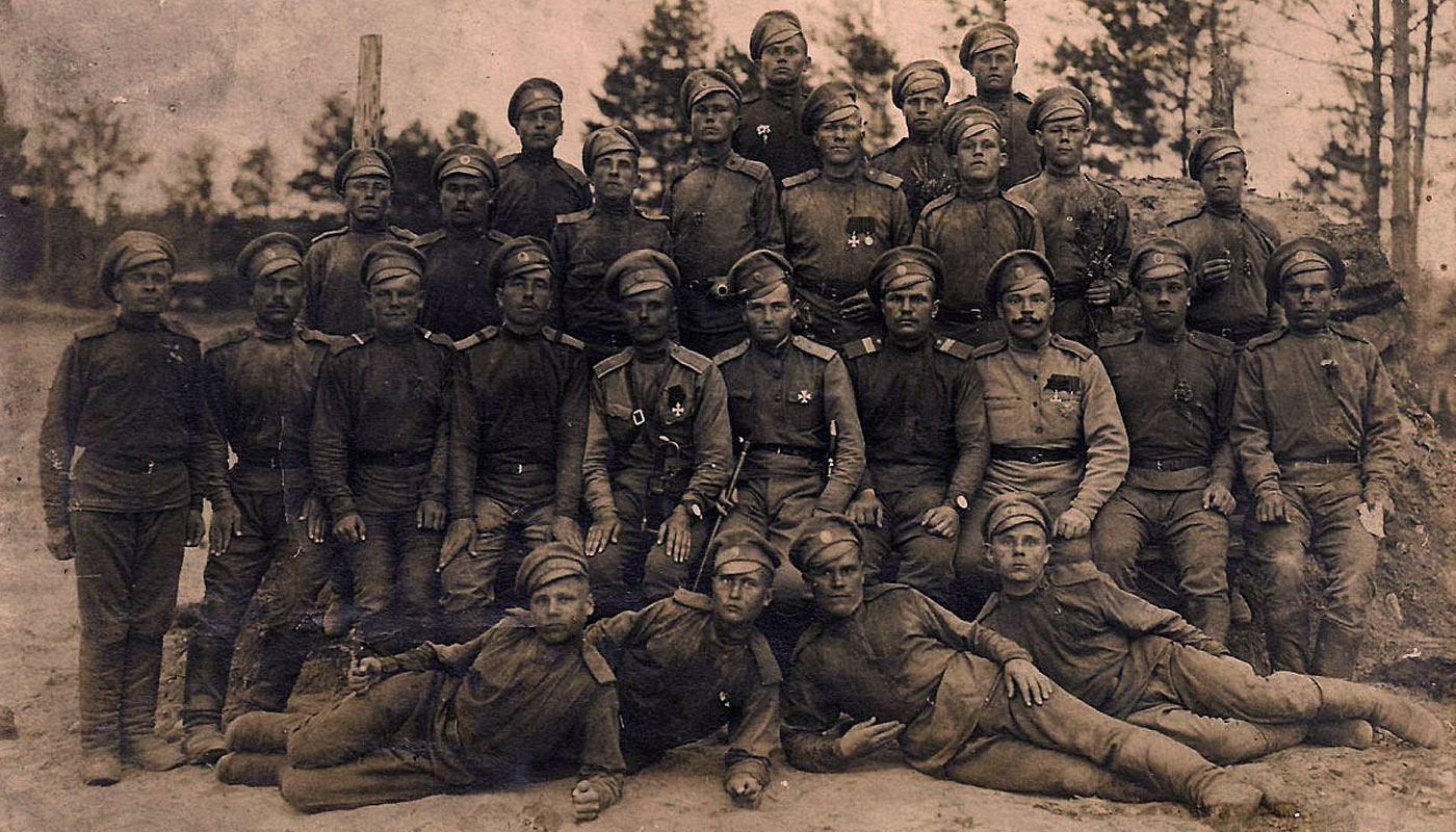 хроника одного полка 1916 год в окопах