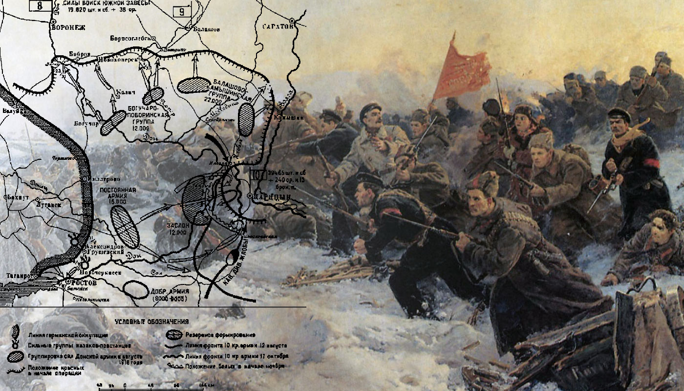 Победа красной армии над кайзеровскими войсками германии