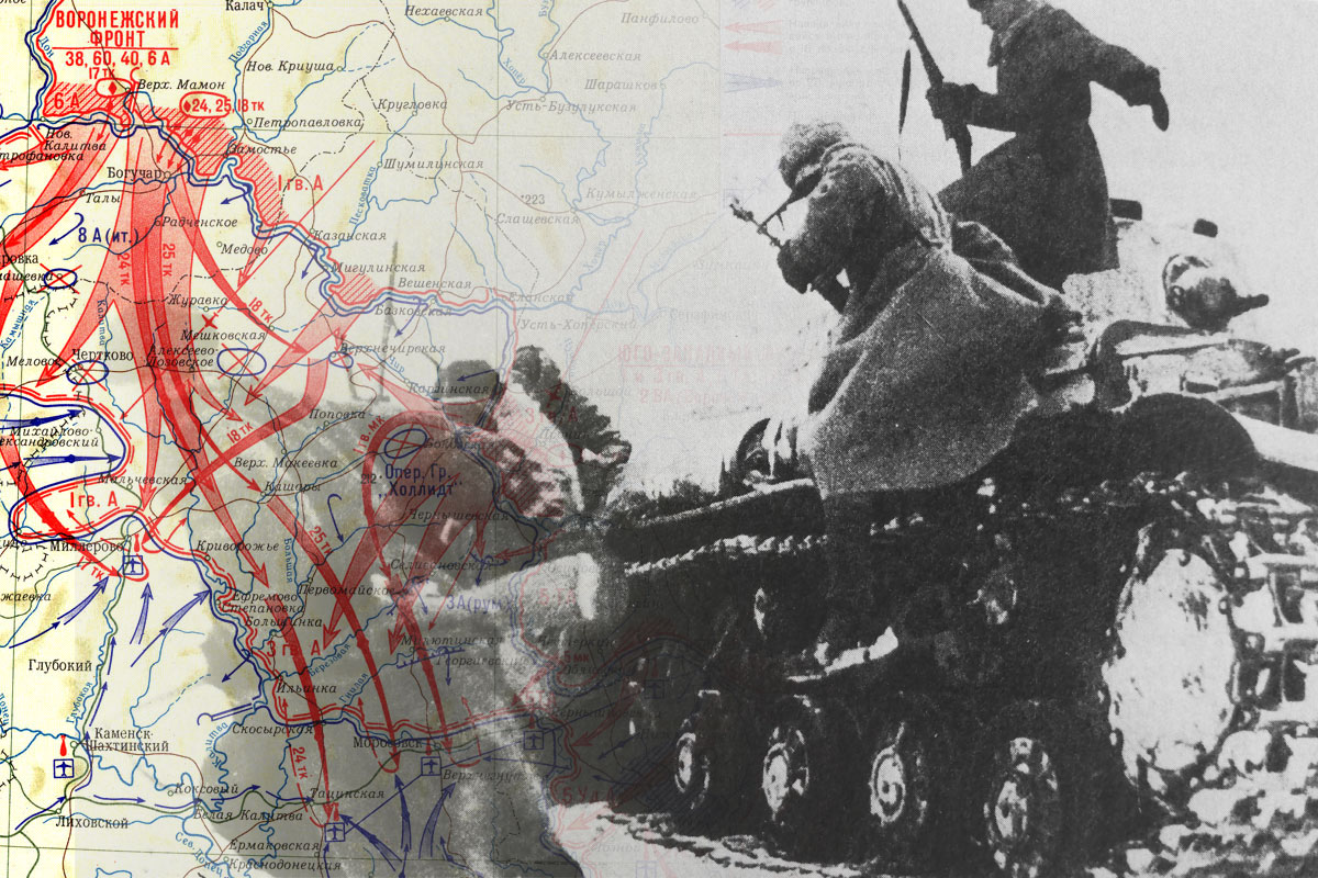 Сталинградская битва 1942-1943 зима