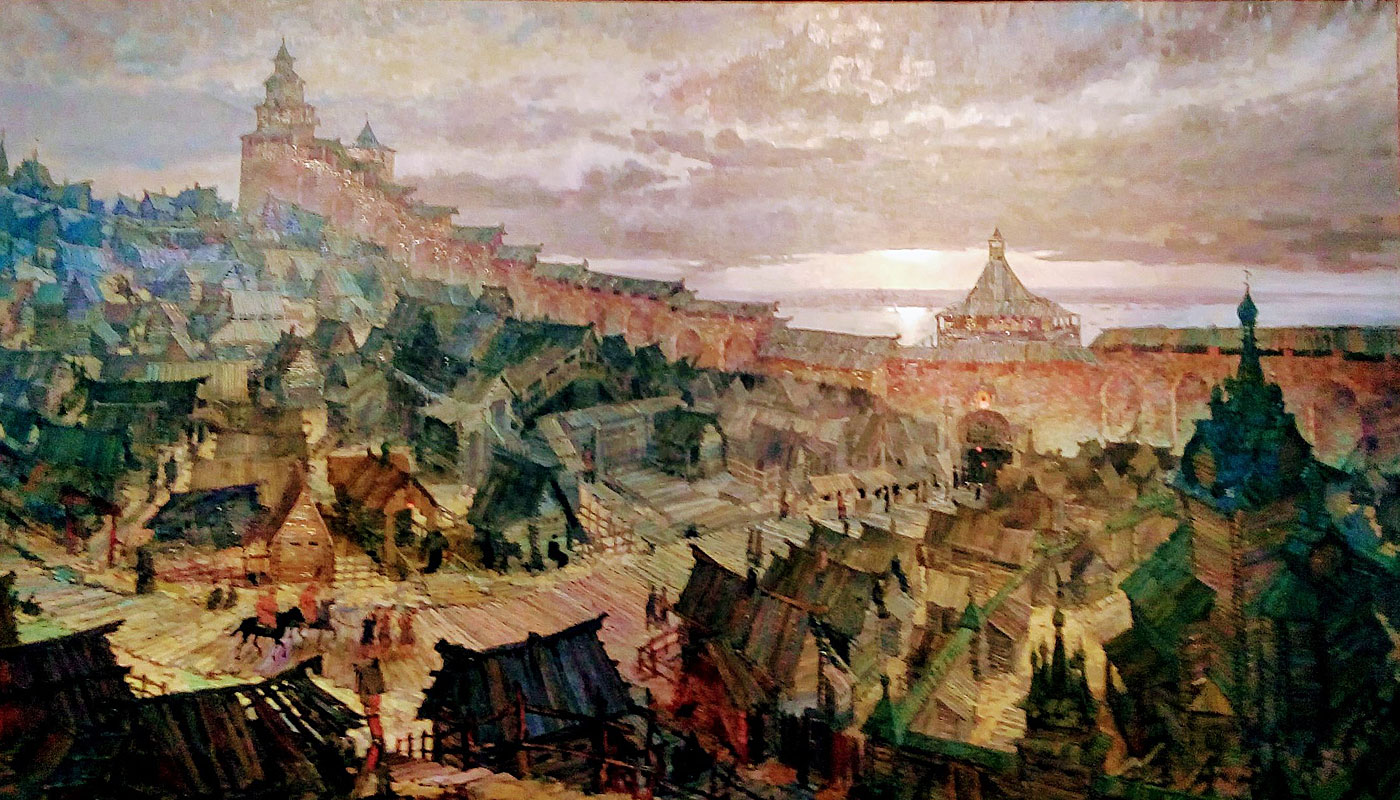 Нижний Новгород Кремль 17 века